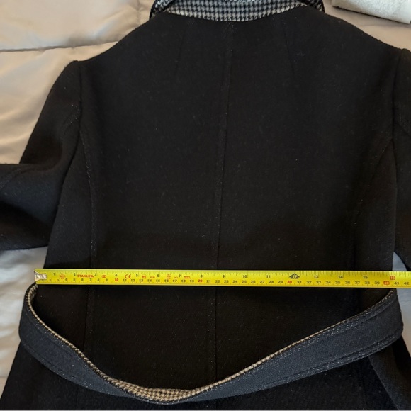 Max & Co. Wool Blend Black Coat - Paris Collection- Size 10 (EU44) - Picture 9 of 13